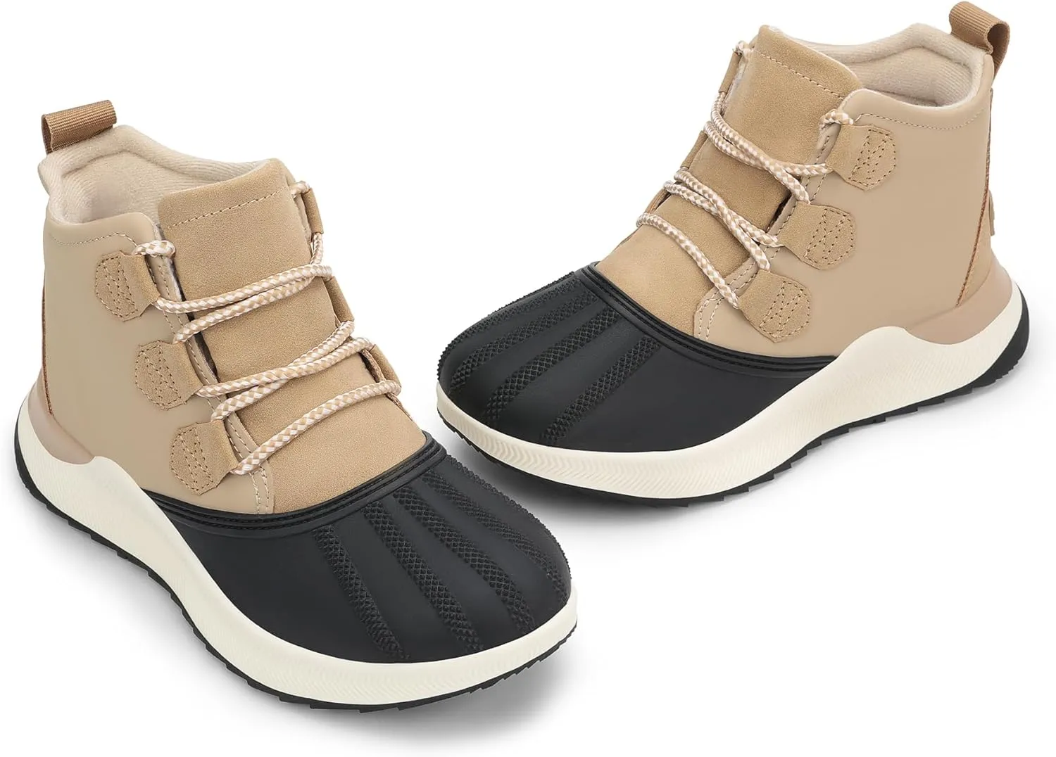 DREAM PAIRS Ankle Winter Boots for Women Waterproof Lace Up Anti-Slip Warm Snow Booties Fashion Sneaker Boots