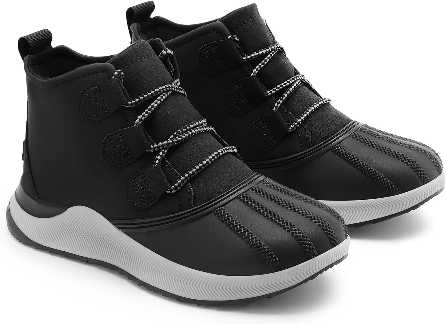 DREAM PAIRS Ankle Winter Boots for Women Waterproof Lace Up Anti-Slip Warm Snow Booties Fashion Sneaker Boots