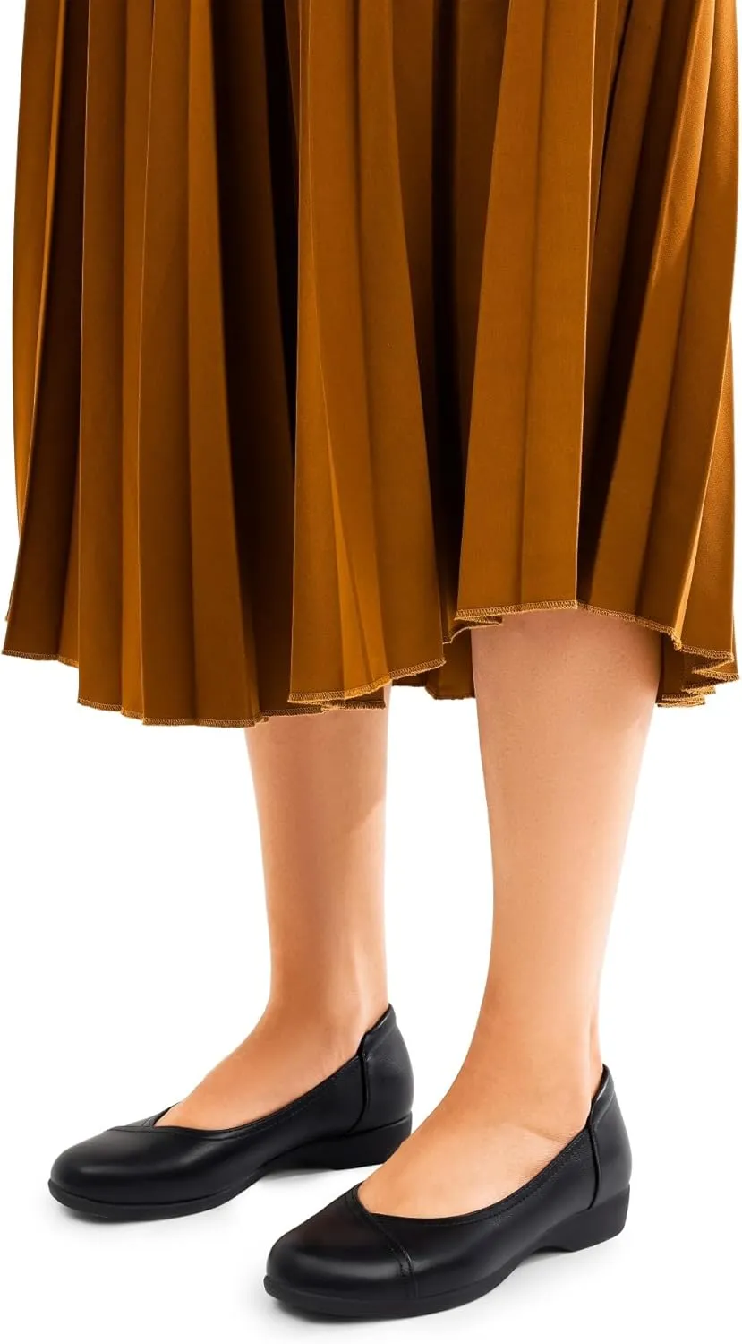 DREAM PAIRS Womens Ballet Flats, Comfortable Slip On Business Office Dress Shoes for Women Dressy and Work with 3D Molded Insole