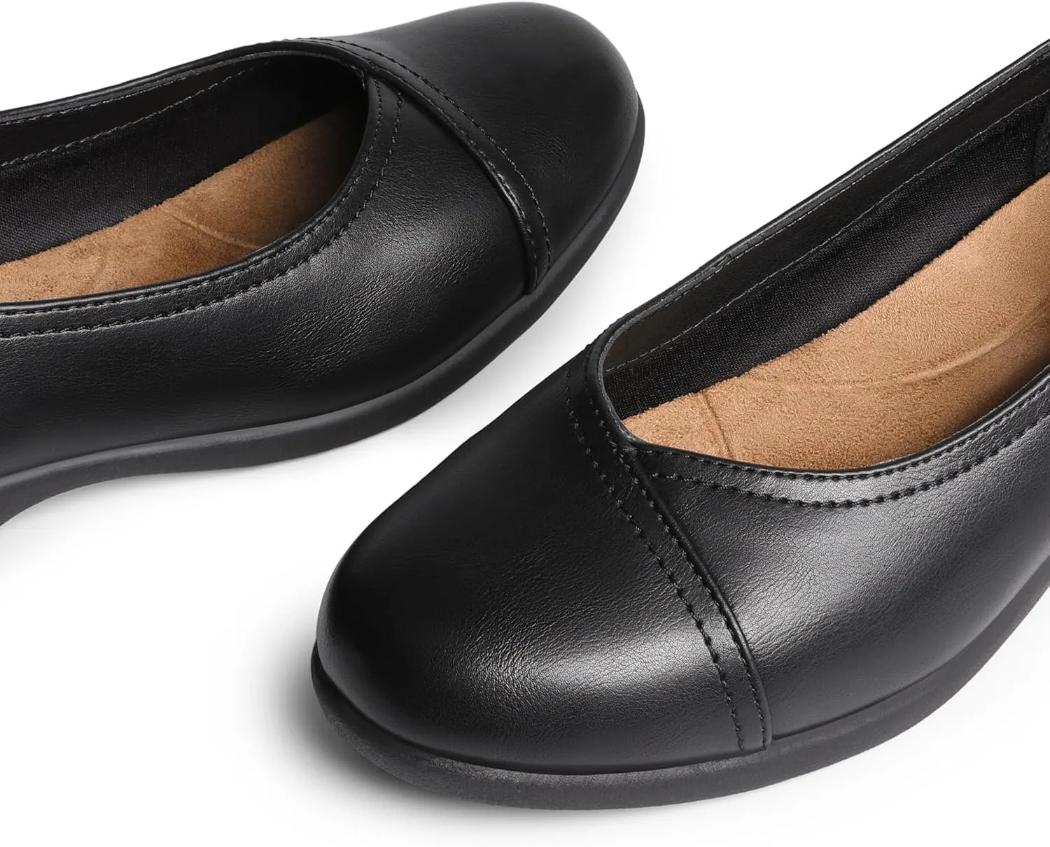 DREAM PAIRS Womens Ballet Flats, Comfortable Slip On Business Office Dress Shoes for Women Dressy and Work with 3D Molded Insole