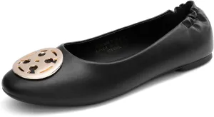 DREAM PAIRS Women's Ballet Flats Shoes Round Toe Slip On Comfortable Dressy Shoes