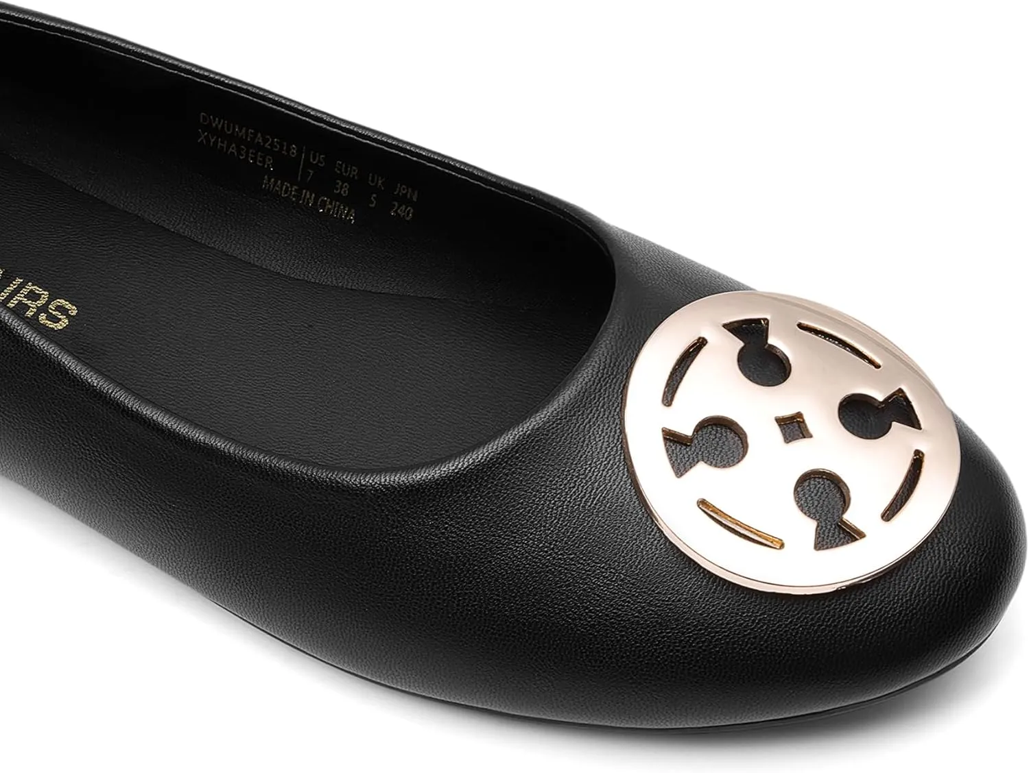 DREAM PAIRS Women's Ballet Flats Shoes Round Toe Slip On Comfortable Dressy Shoes