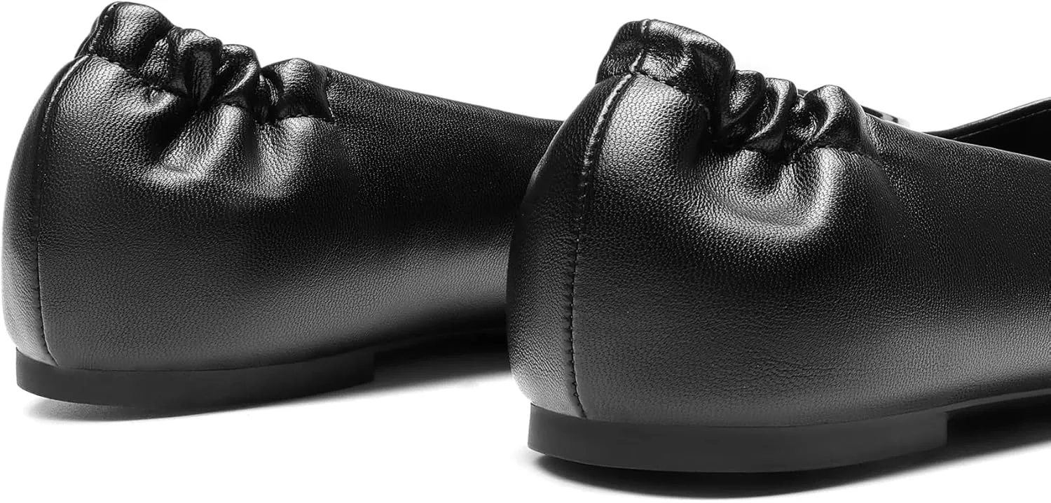 DREAM PAIRS Women's Ballet Flats Shoes Round Toe Slip On Comfortable Dressy Shoes