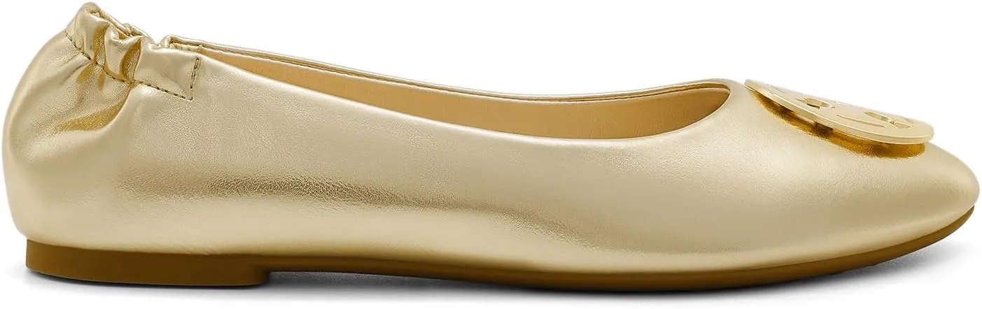 DREAM PAIRS Women's Ballet Flats Shoes Round Toe Slip On Comfortable Dressy Shoes