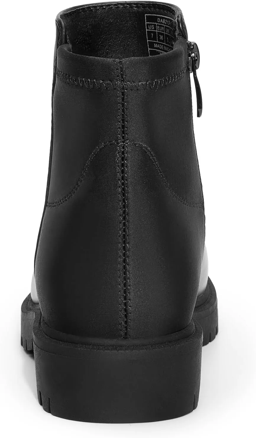DREAM PAIRS Women's Low Heel Chelsea Ankle Boots Fashion Slip On Elastic Fall Booties Shoes