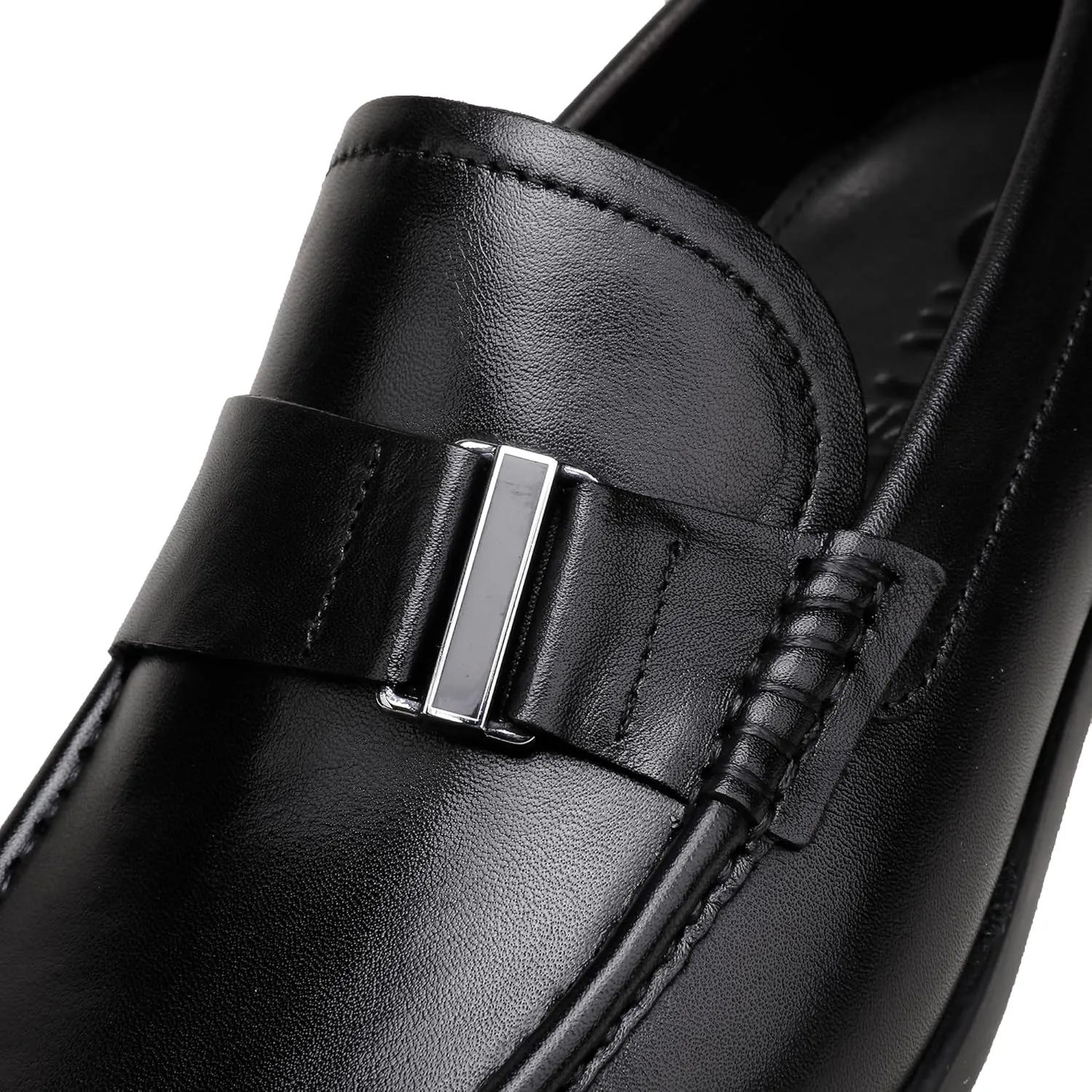Dress Shoes for Men,Classicial Leather Loafers Slip on Formal Business Shoes Penny