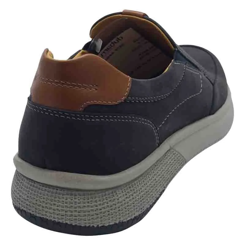 Dubarry Mens Navy Leather Light Slip On Shoes - Bang