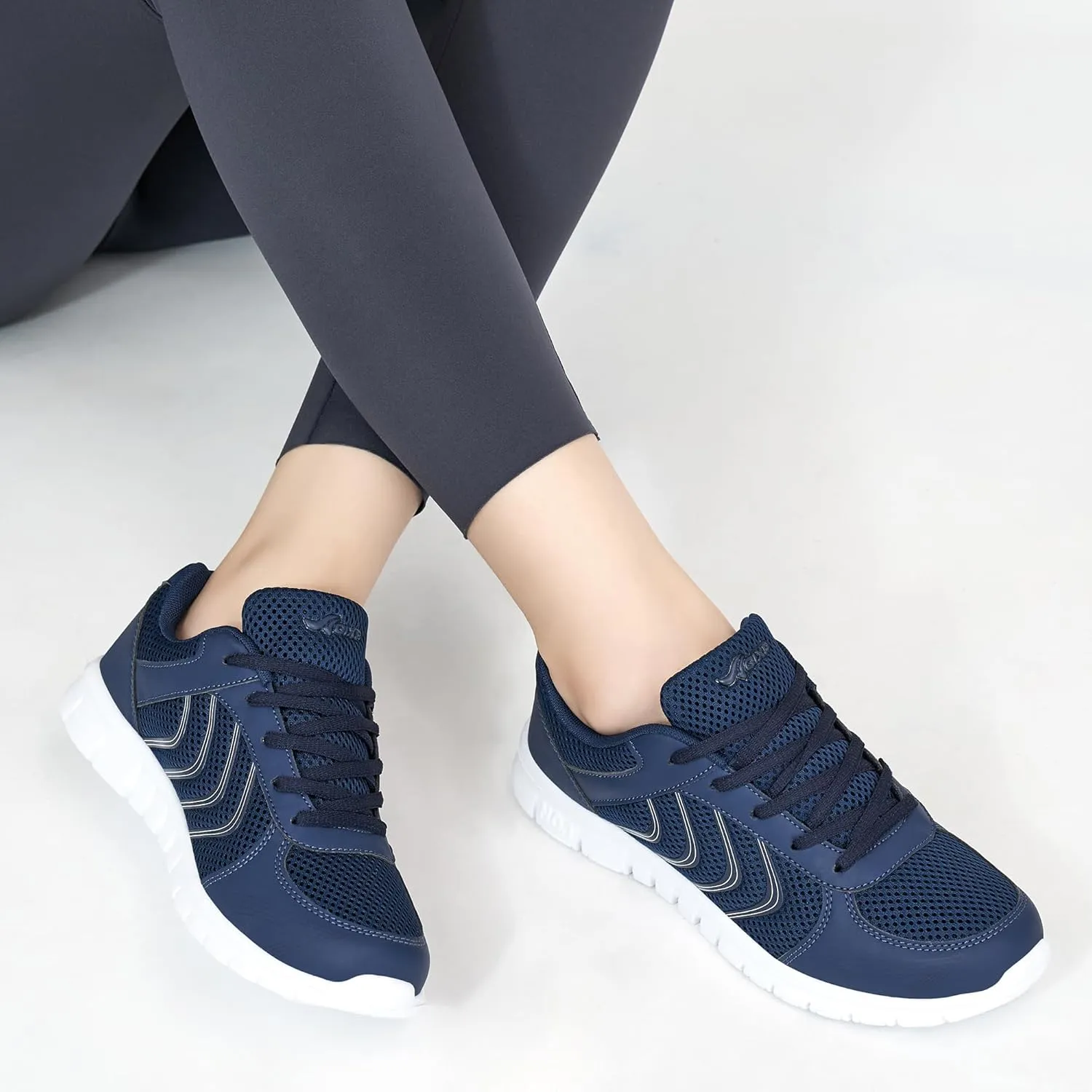 DUOYANGJIASHA Sneakers for Women Running Shoes: Slip On Casual Walking Shoes Non Slip Comfortable Fashion Tennis Shoes Mesh Lightweight Sneaker for Work