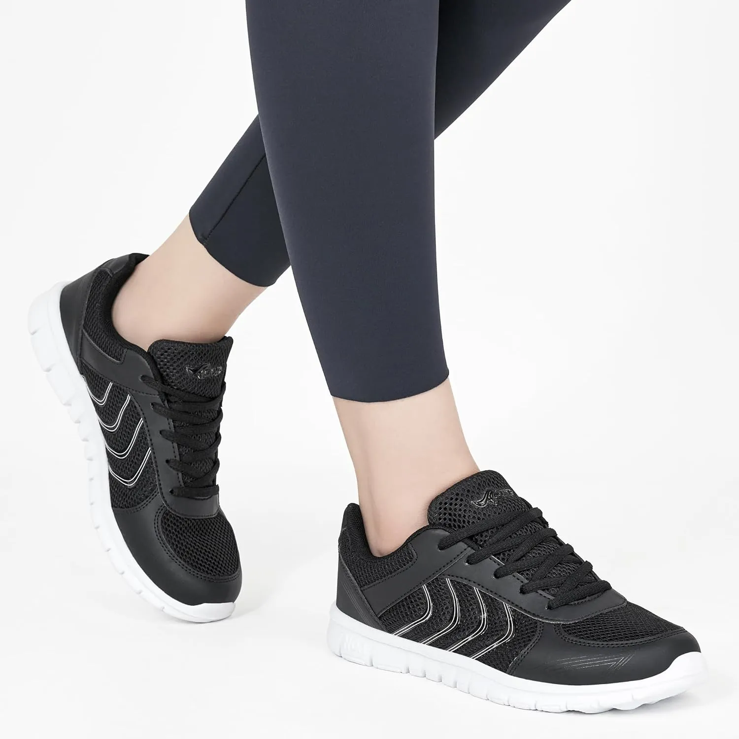 DUOYANGJIASHA Sneakers for Women Running Shoes: Slip On Casual Walking Shoes Non Slip Comfortable Fashion Tennis Shoes Mesh Lightweight Sneaker for Work