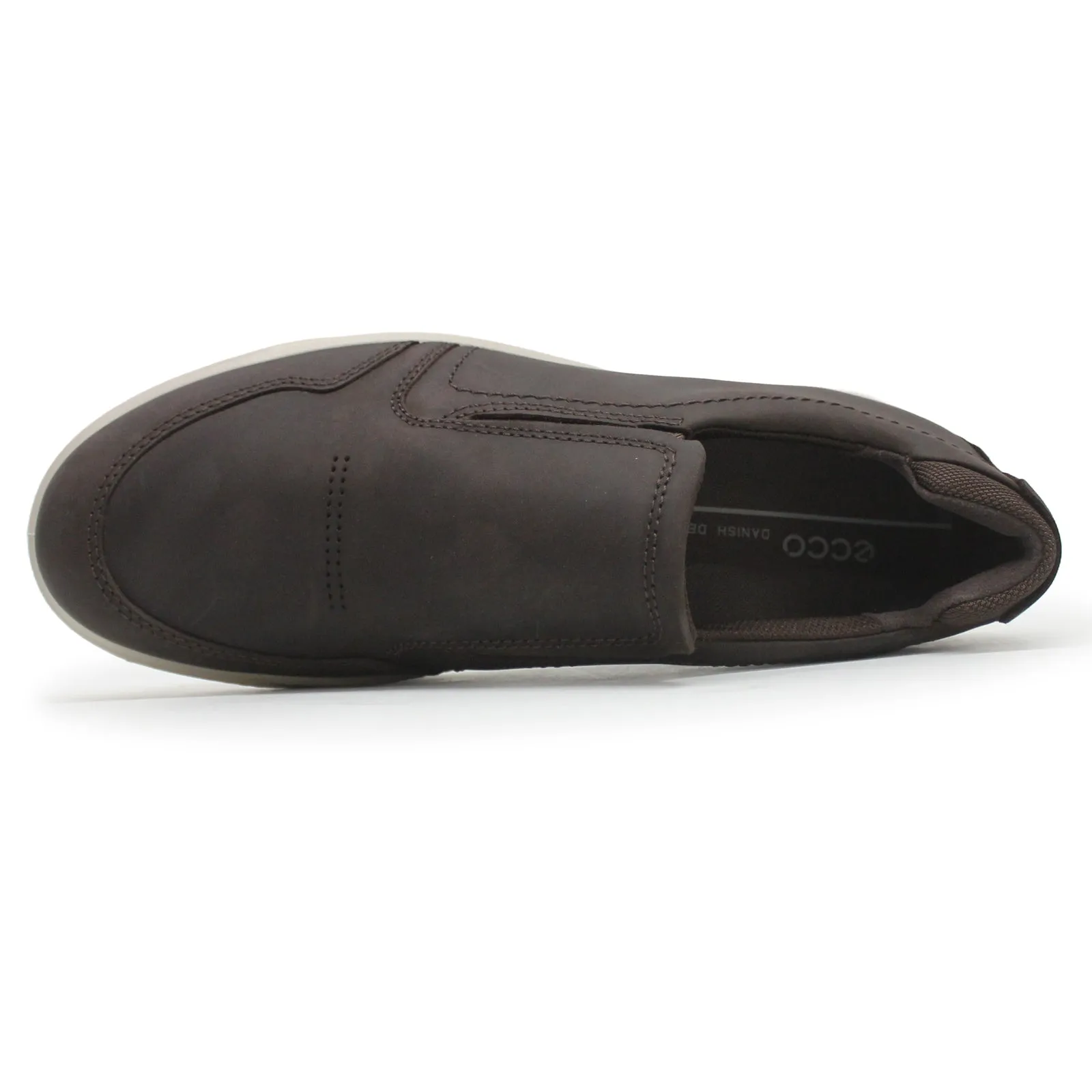 Ecco Byway 501614 Nubuck Leather Men's Slip On Shoes