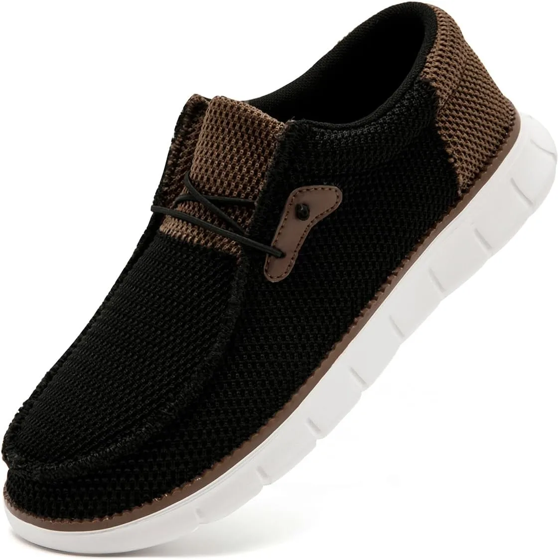 EGMPDA Mens Slip on Loafers Boat Shoes Non Slip Walking Sports Shoes Driving Shoes Casual Office Shoes Gym Lightweight Comfortable Shoes