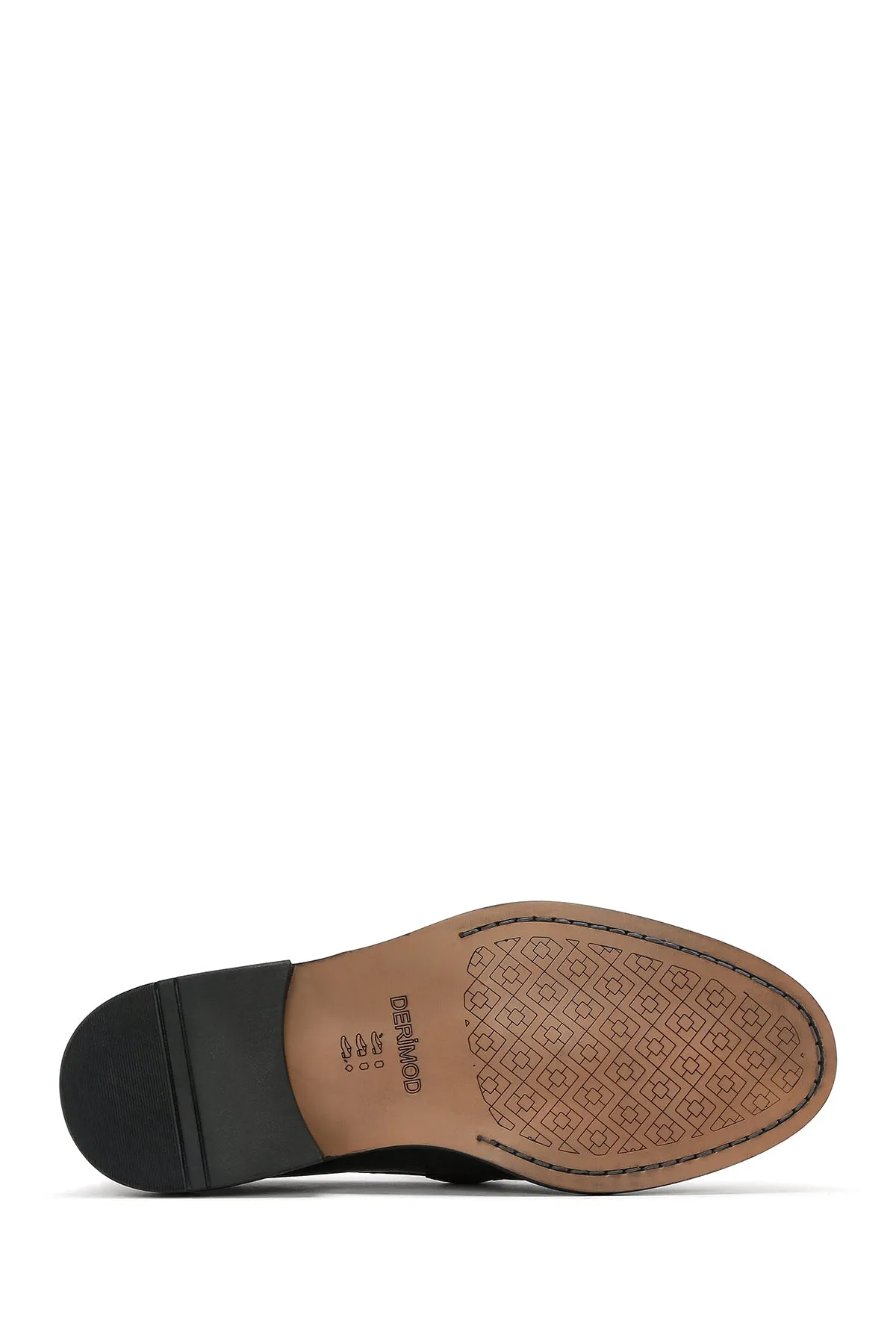 Erkek Siyah Deri Klasik Loafer