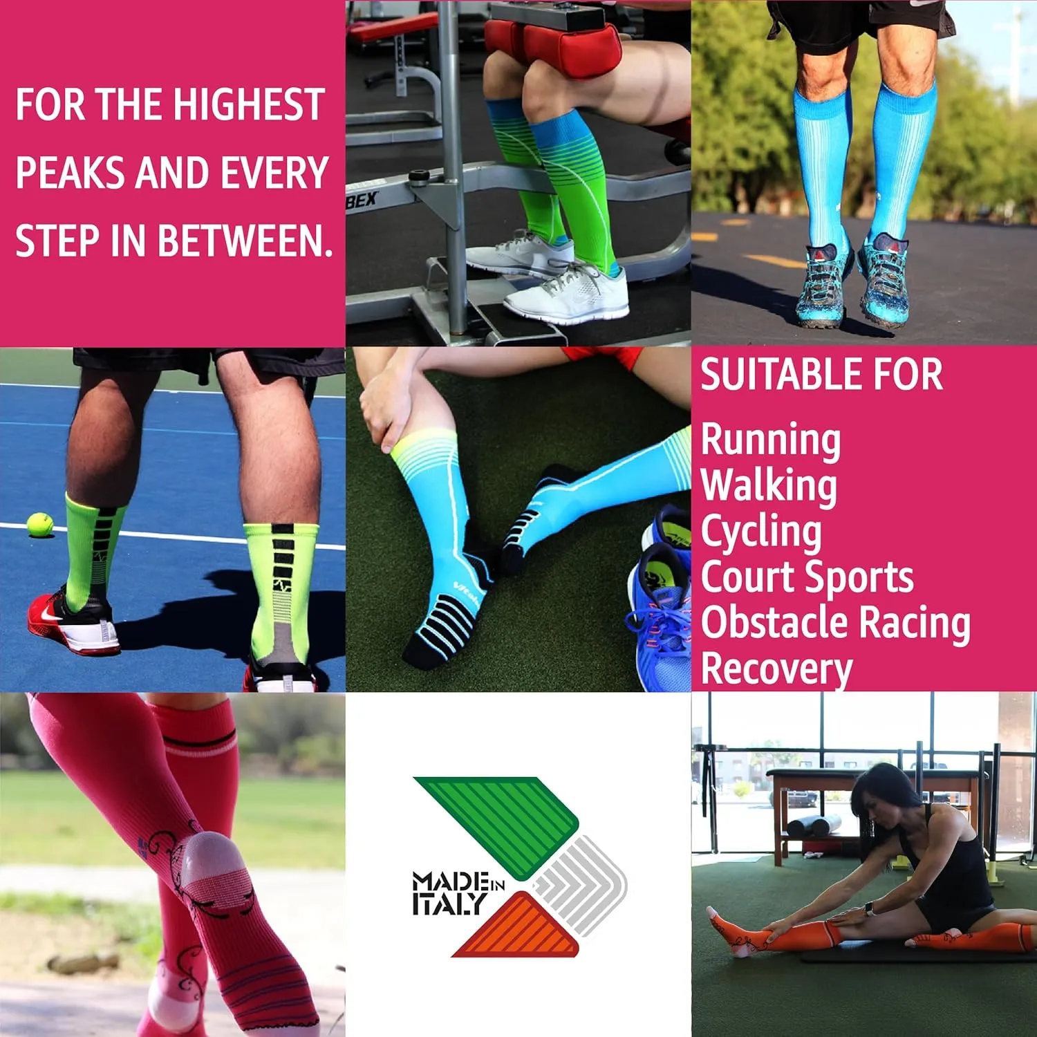 Eurosock womens Performance Compression Socks
