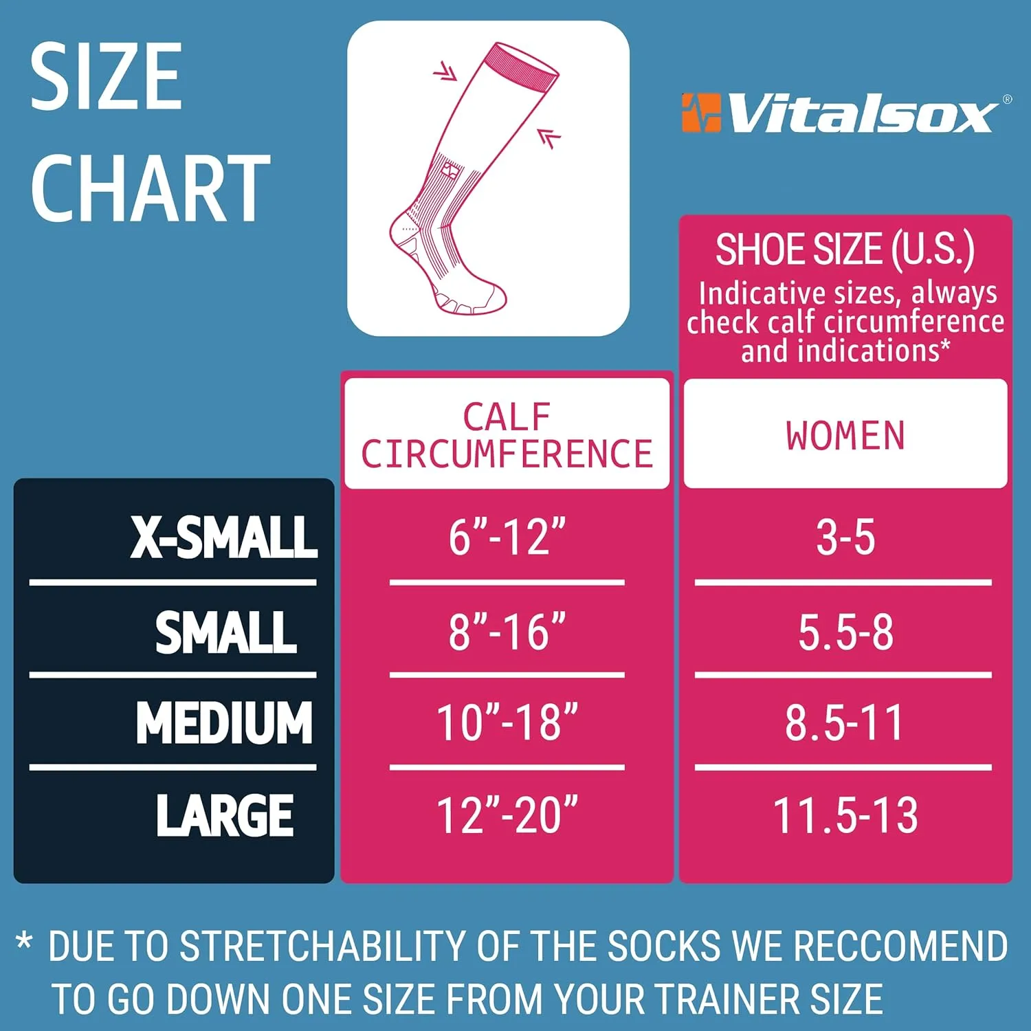 Eurosock womens Performance Compression Socks