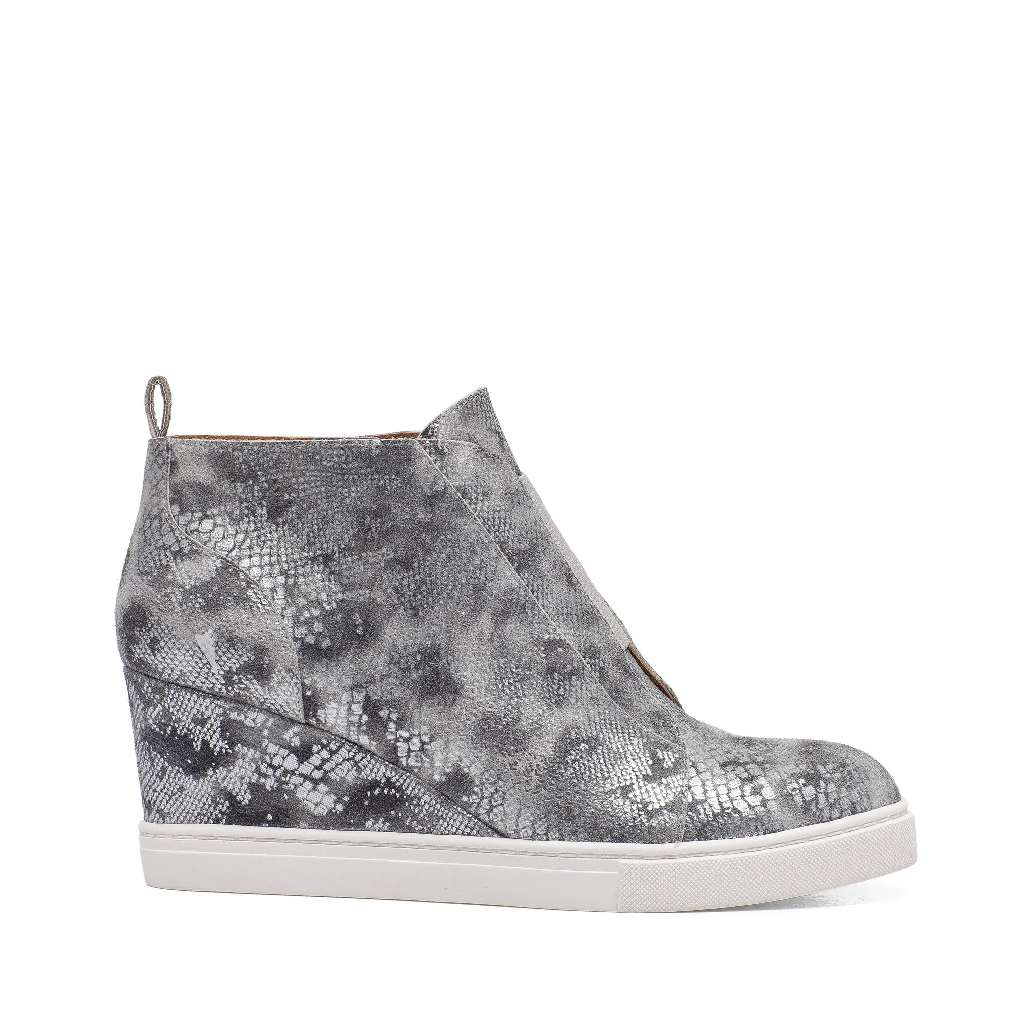 FELICIA SNAKE PRINT | Our Original Platform Wedge Sneaker Bootie