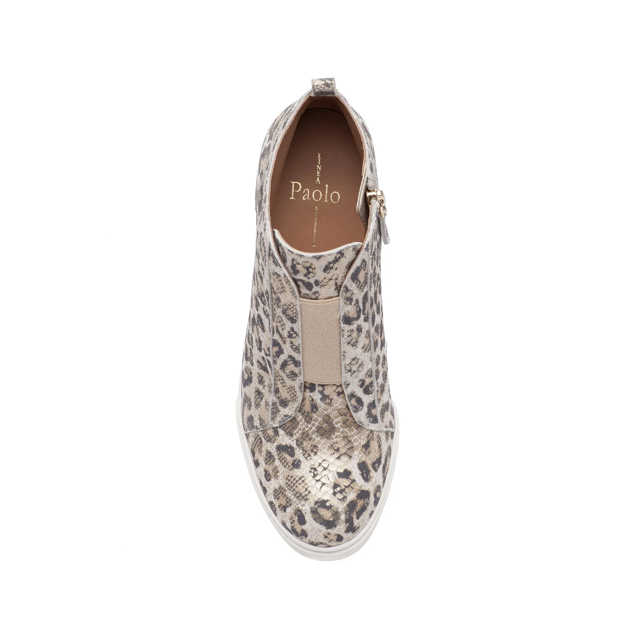 FELICIA SNAKE PRINT | Our Original Platform Wedge Sneaker Bootie