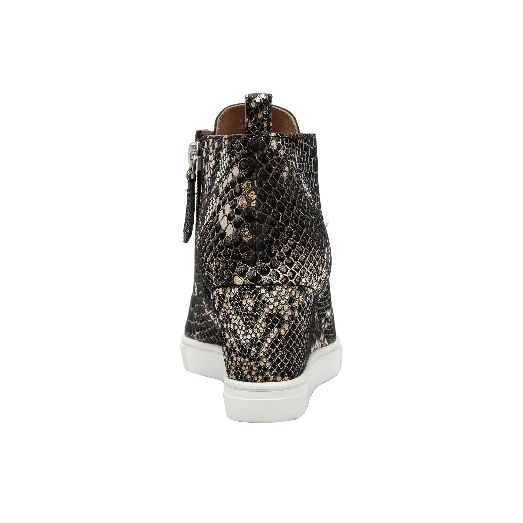 FELICIA SNAKE PRINT | Our Original Platform Wedge Sneaker Bootie