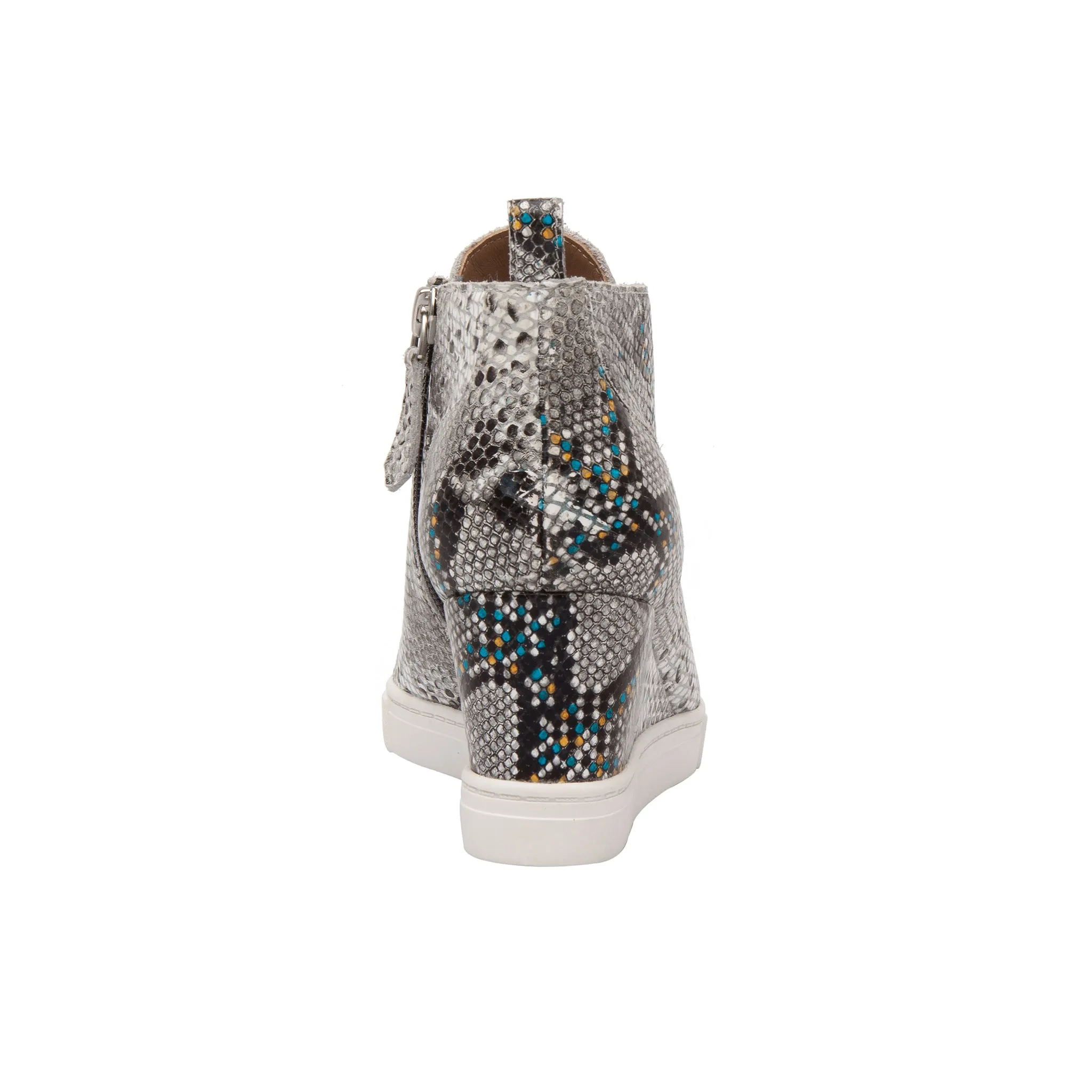 FELICIA SNAKE PRINT | Our Original Platform Wedge Sneaker Bootie