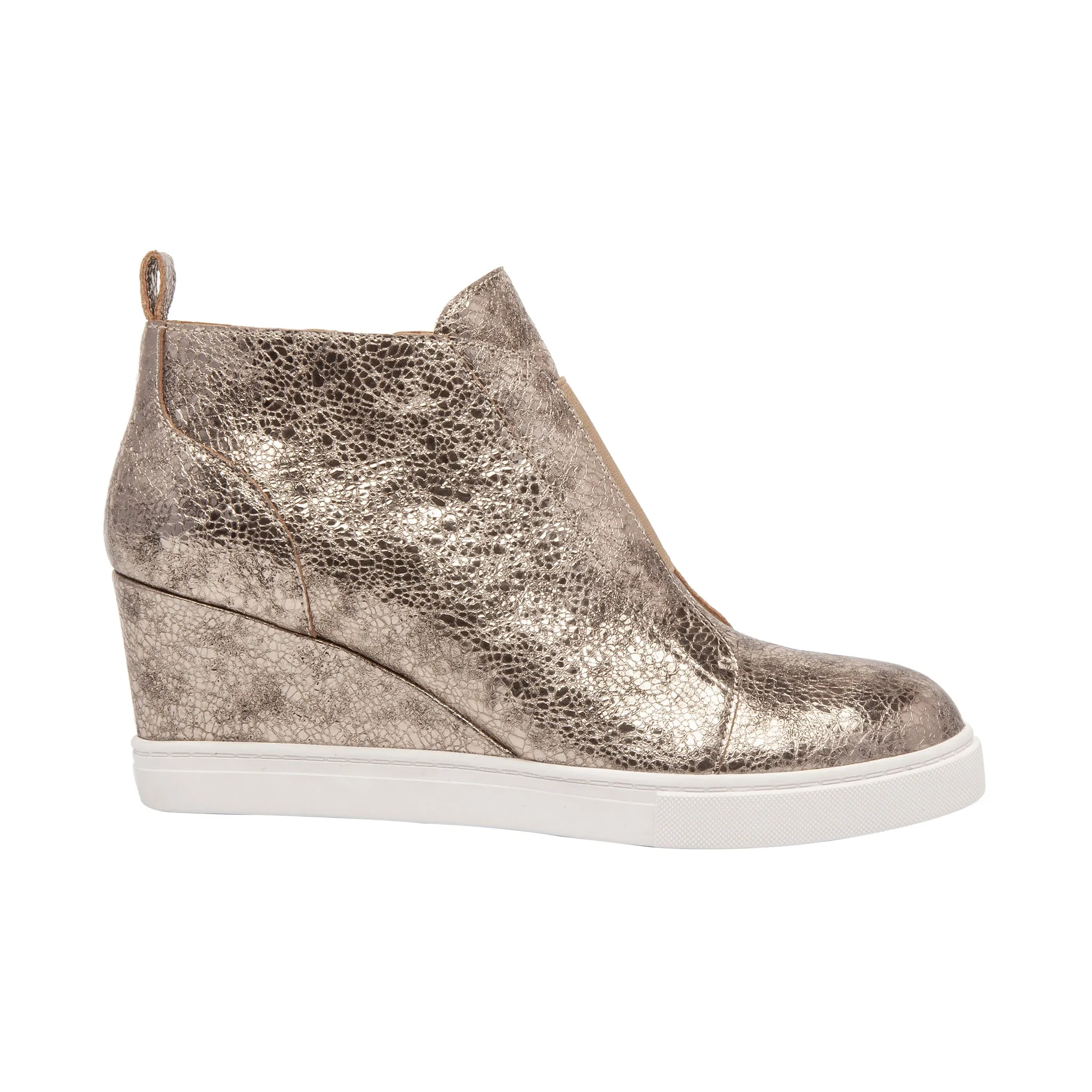 FELICIA SNAKE PRINT | Our Original Platform Wedge Sneaker Bootie