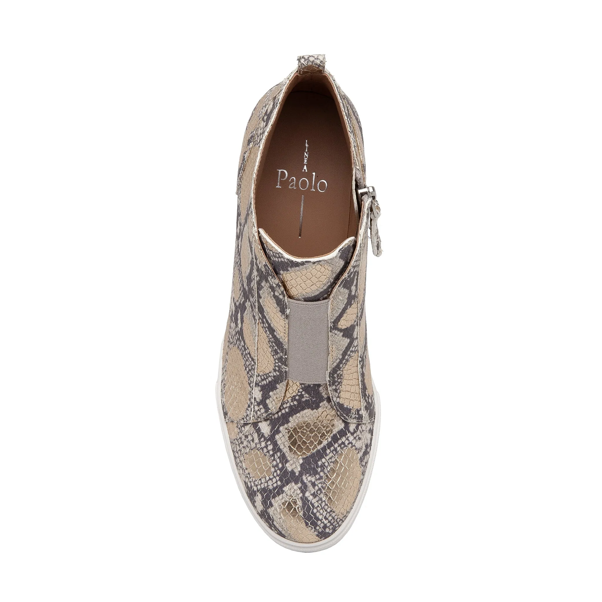 FELICIA SNAKE PRINT | Our Original Platform Wedge Sneaker Bootie