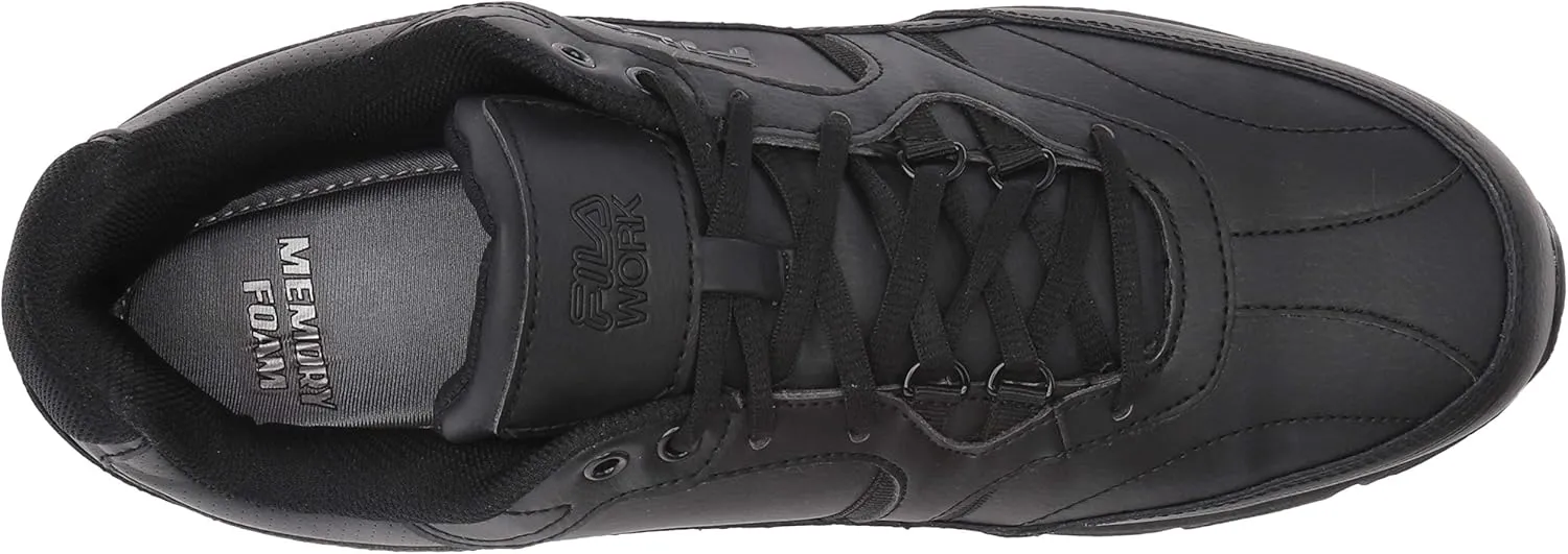 Fila Men's Memory Workshift Slip Resistant Steel Toe Work Shoes Sr St