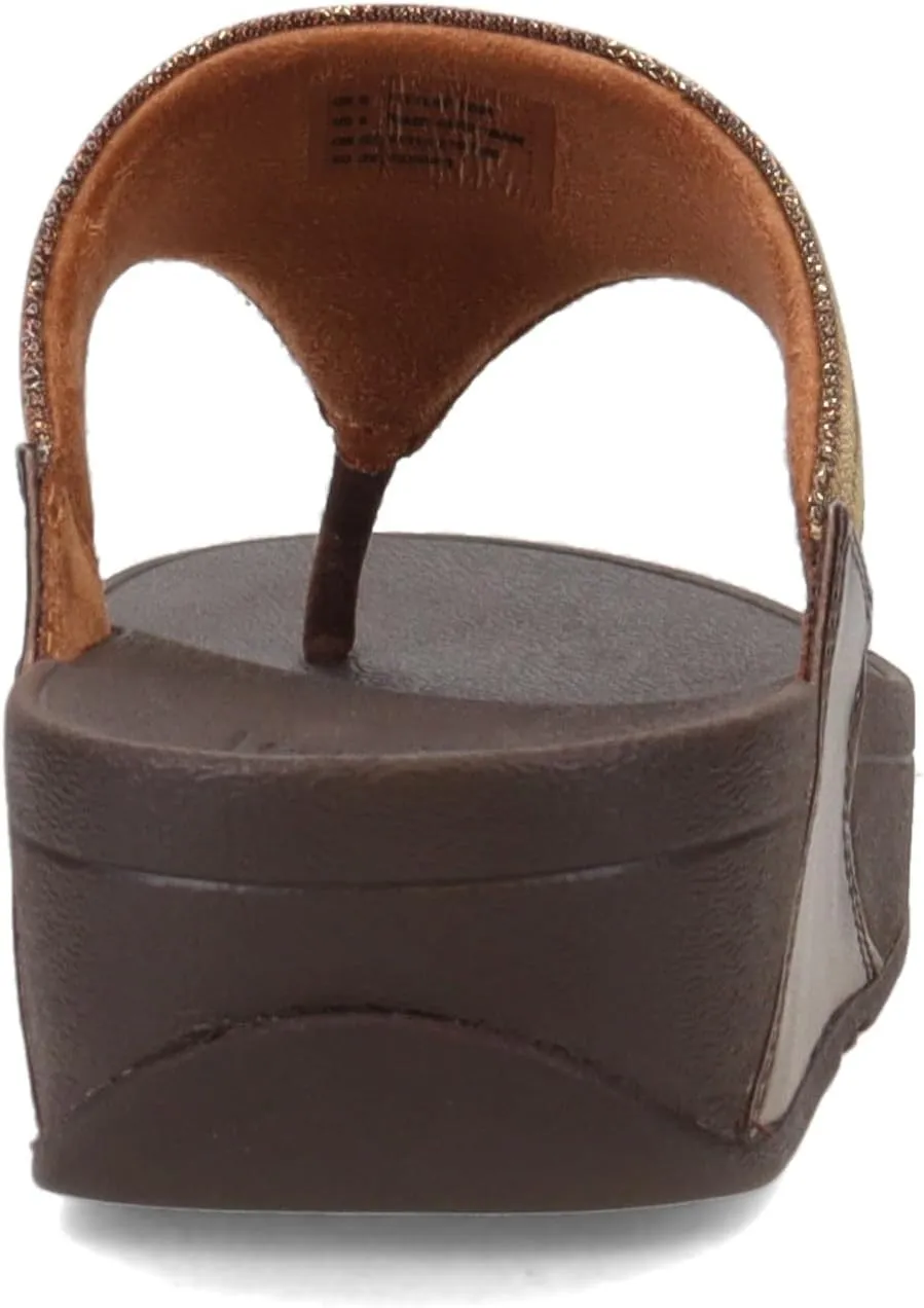 FitFlop Womens ThongLULU Glitz Toe-Post Sandals