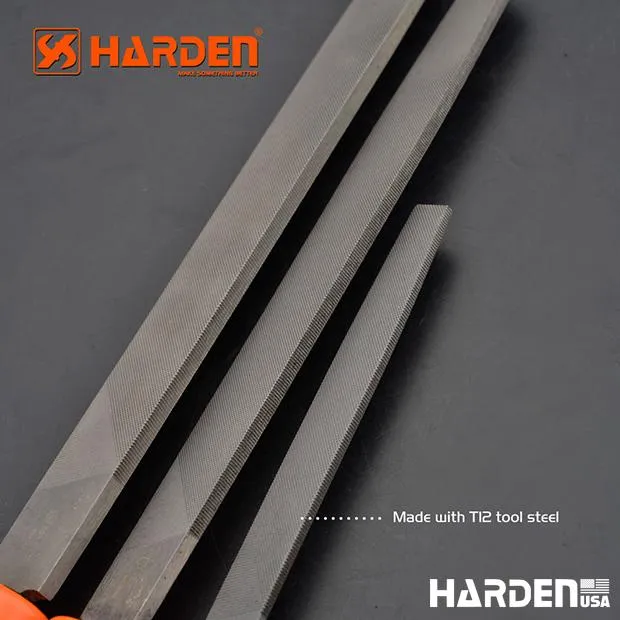 Flat smooth file with soft handle
