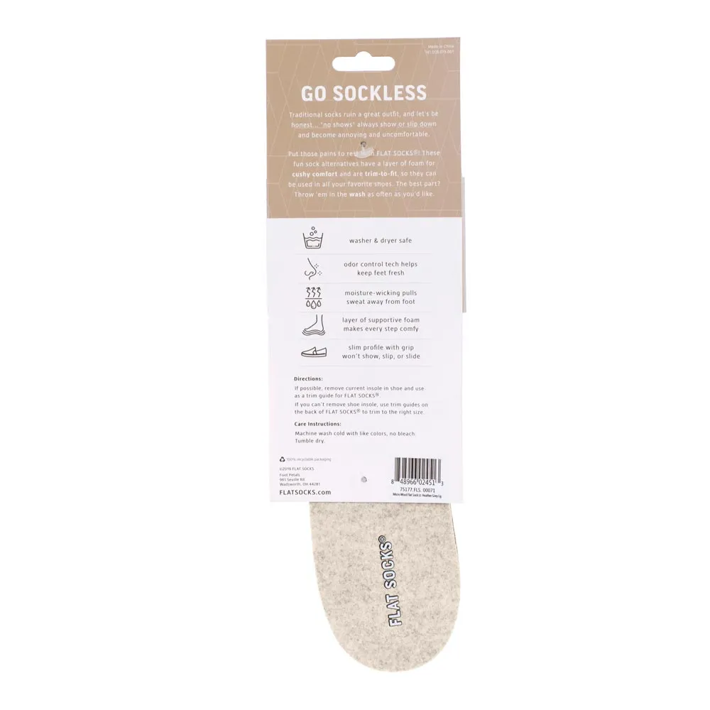 FLAT SOCKS | Sand