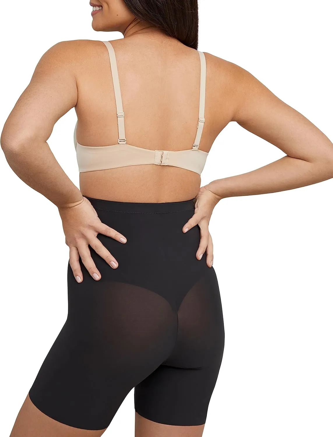 Flexees Women's Maiden Form Sleek Smoother Hi-Waist Shorty