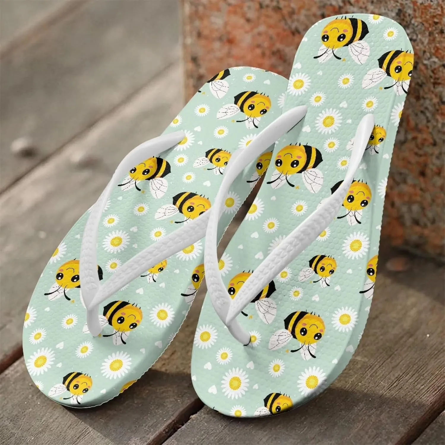 Flip Flops for Women, Comfortable Beach Sandals Open Toe Shower Slipper Non-Slip Slide Slippers Sandals Bath Shoes