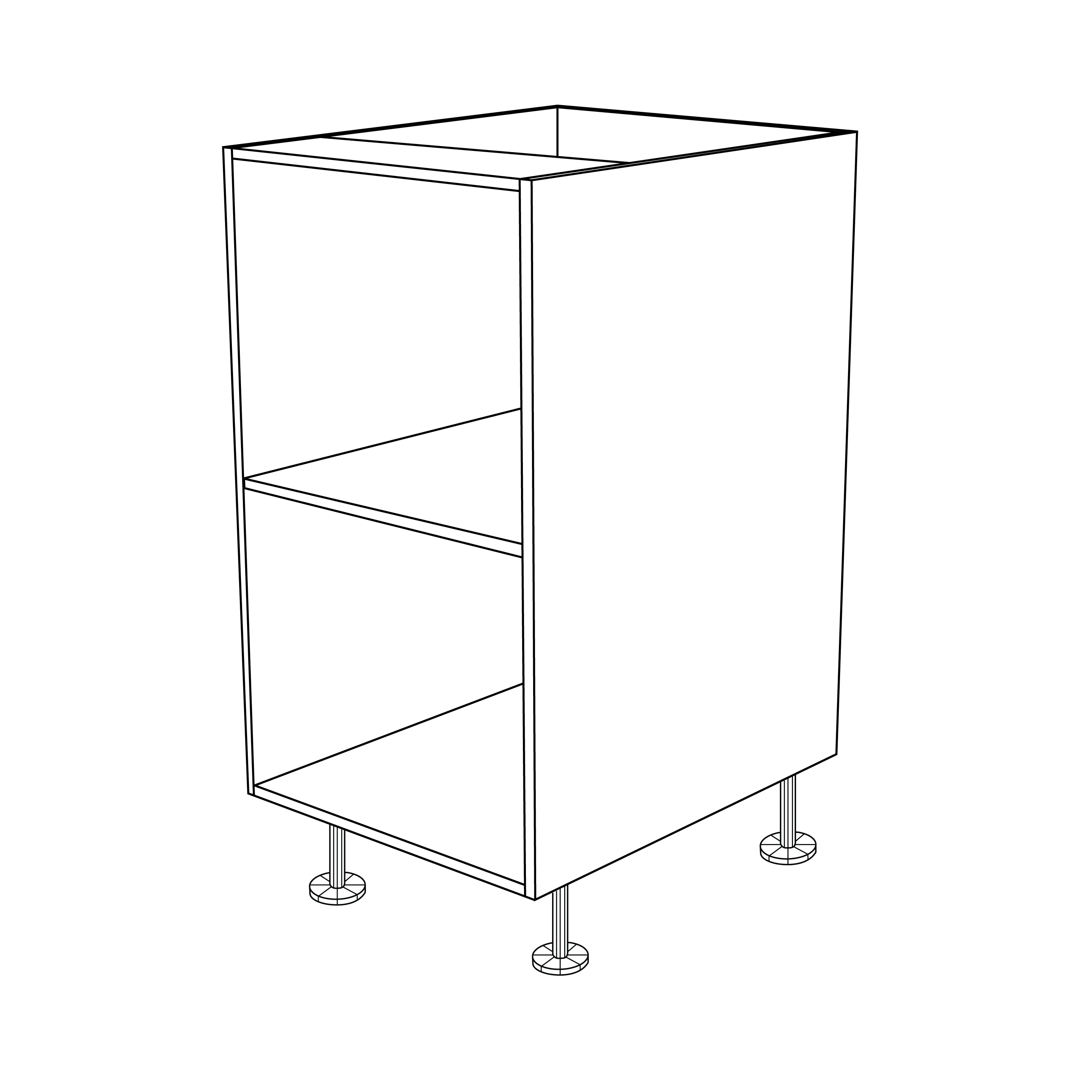 Floor Cabinets - Single Door