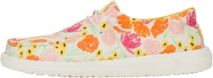 Floral Watercolor Wendys in Multi/Petal Pink by HEYDUDE shoes