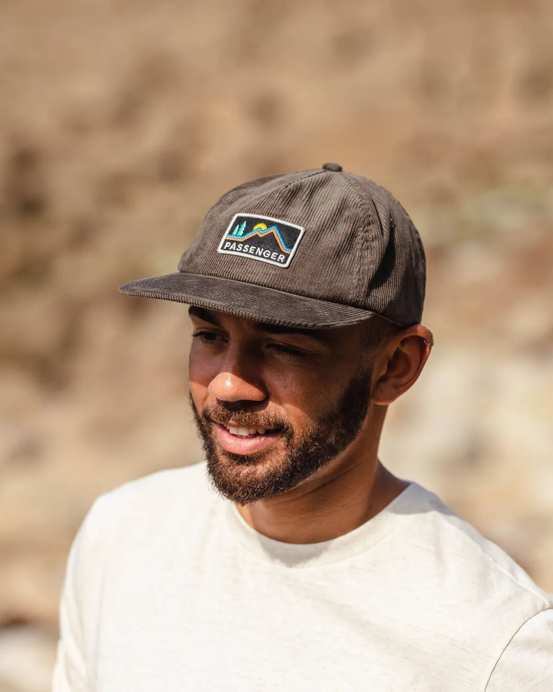 Fluke Recycled Cotton 5 Panel Cap - Khaki