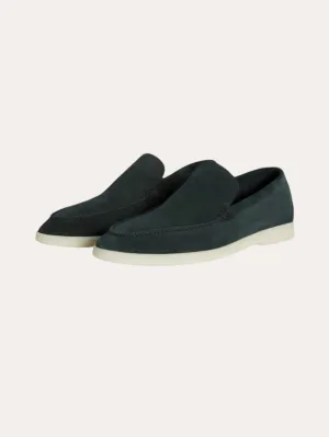 Forfinede Suede Loafers – Dark Green