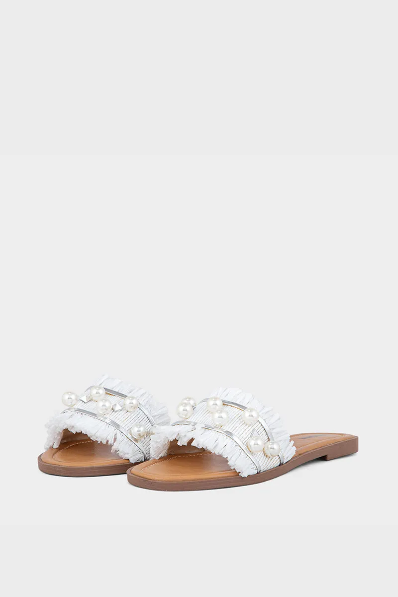 Formal Slip On I38445-White