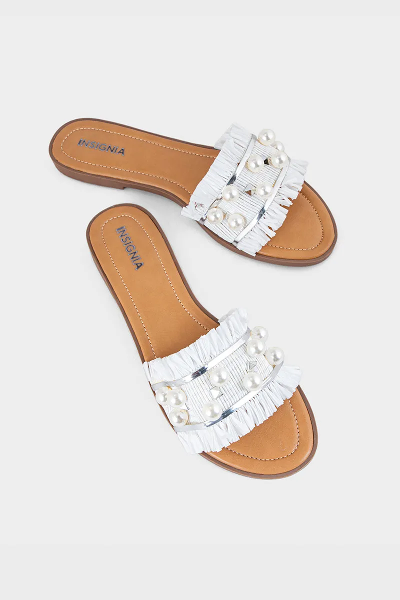 Formal Slip On I38445-White