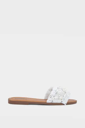 Formal Slip On I38445-White