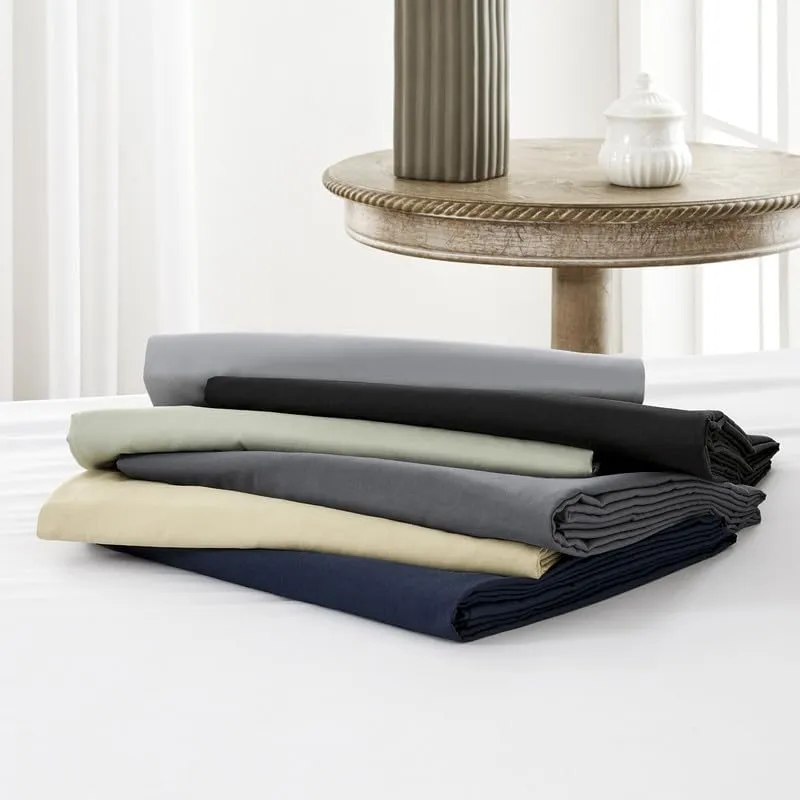 FreshCulture Queen Sheet Set - Ultra Soft Sheets for Queen Size Bed - Brushed Microfiber - Deep Pockets - Easy Care - Cooling & Breathable - 4 Pieces Hotel Luxury Queen Bed Sheets (Light Grey)