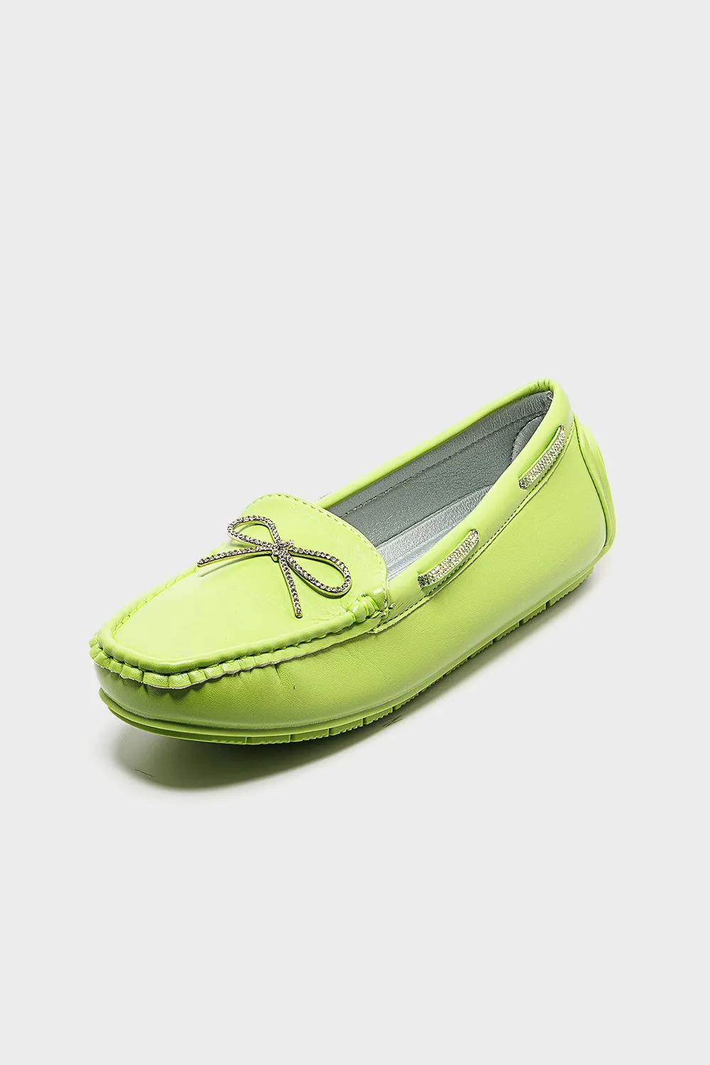 Front Bow Comfy Flat Shoes