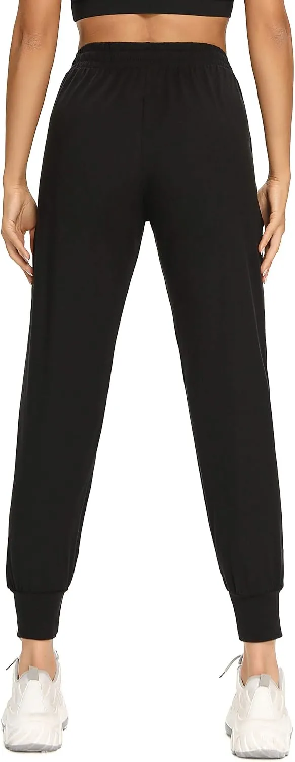 FULLSOFT Sweatpants for Women with Pockets-Womens Joggers Yoga Lounge Pants Relaxed-fit Leggings for Cycling Workout Running