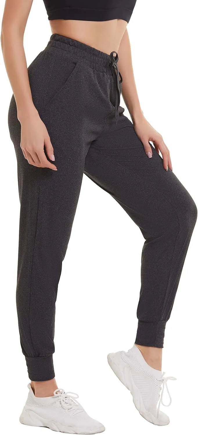 FULLSOFT Sweatpants for Women with Pockets-Womens Joggers Yoga Lounge Pants Relaxed-fit Leggings for Cycling Workout Running