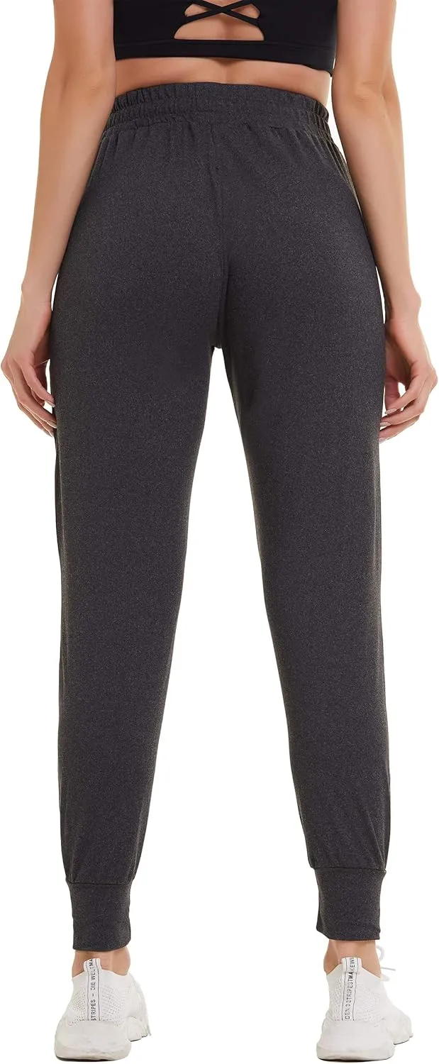 FULLSOFT Sweatpants for Women with Pockets-Womens Joggers Yoga Lounge Pants Relaxed-fit Leggings for Cycling Workout Running