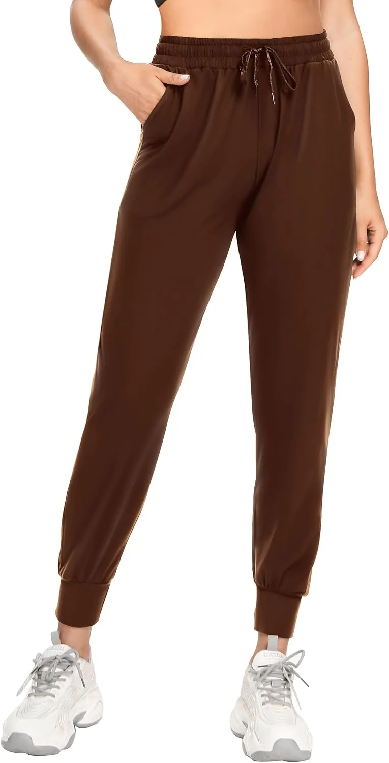 FULLSOFT Sweatpants for Women with Pockets-Womens Joggers Yoga Lounge Pants Relaxed-fit Leggings for Cycling Workout Running