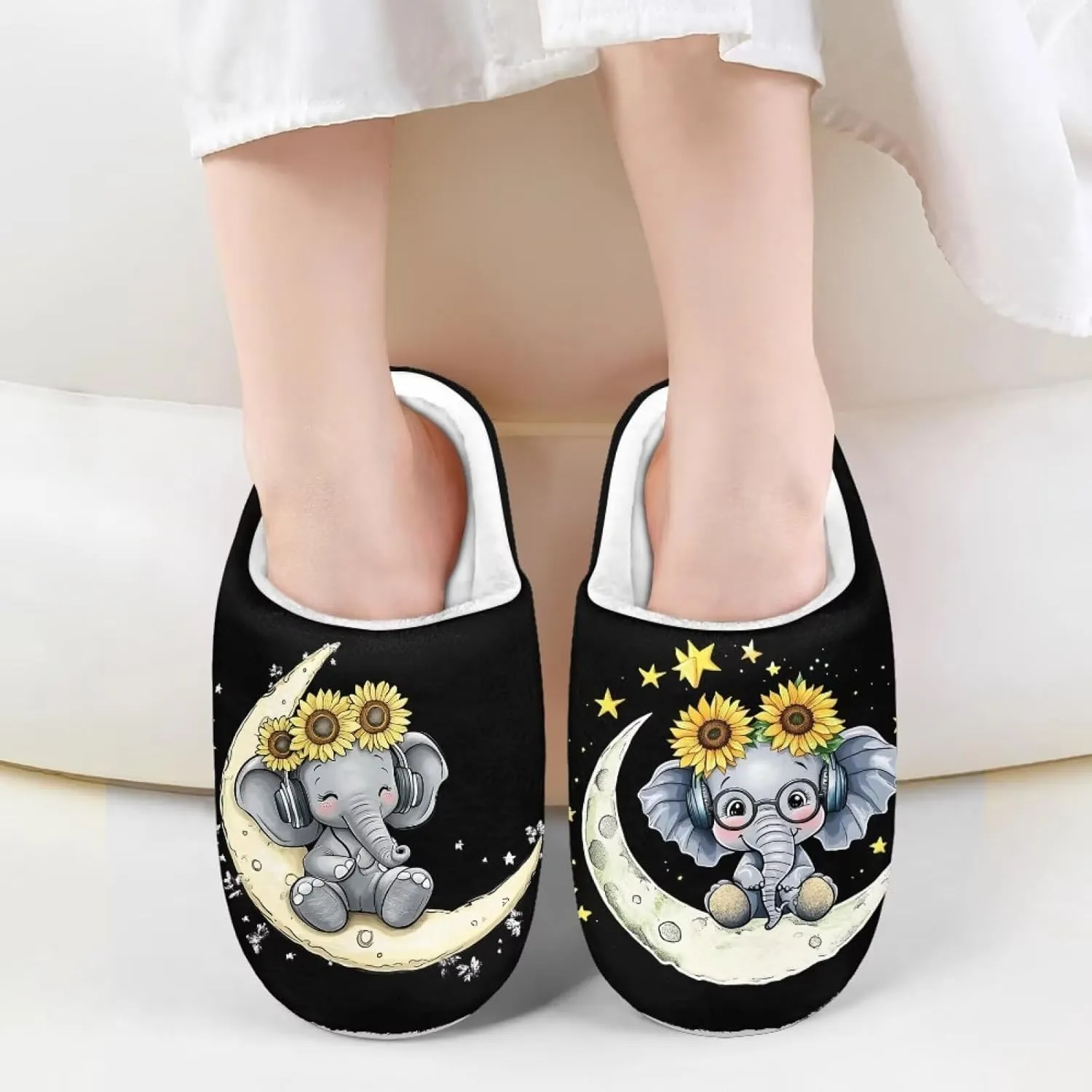 Girls Slippers Size 9-15 Kids Winter Warm Slippers Boys Indoor Outdoor Slipper Cozy Home Shoes
