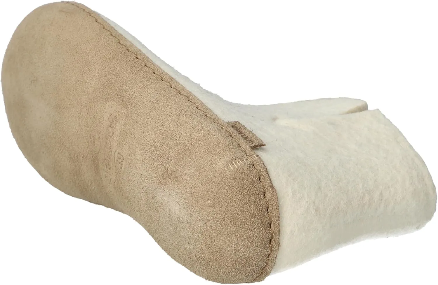 Glerups 100% Gotland Sheep Wool Boot Slipper with leather sole - Unisex