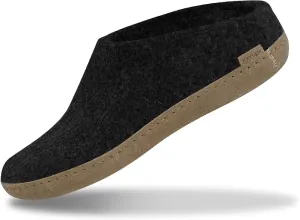 Glerups 100% Gotland Sheep Wool Slipper with leather sole - Unisex Slip-on