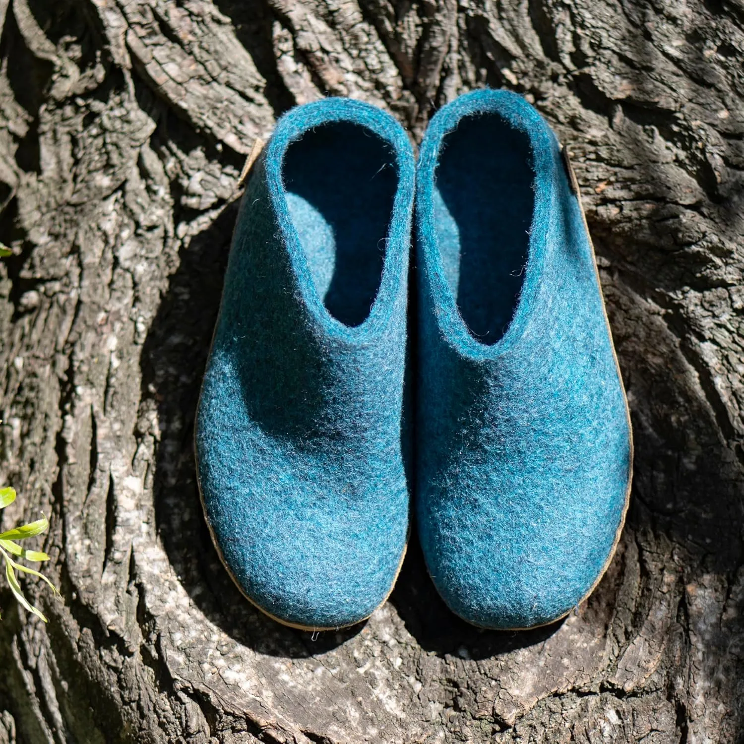 Glerups 100% high quality wool mix Boot Slipper with leather sole - Unisex