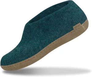 Glerups 100% high quality wool mix Boot Slipper with leather sole - Unisex