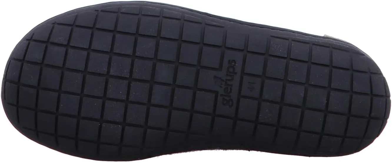 Glerups 100% high quality wool mix Shoe Slipper with rubber sole - Unisex