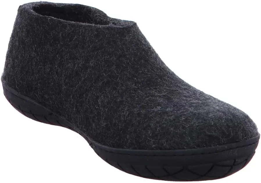 Glerups 100% high quality wool mix Shoe Slipper with rubber sole - Unisex